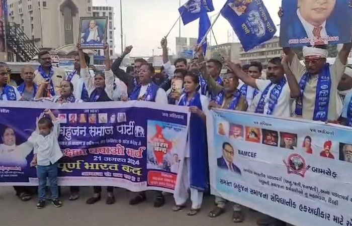 ભારત બંધને ગુજરાતમાં મિશ્ર પ્રતિસાદ, જામનગરમાં ચક્કાજામ તો વડોદરામાં દુકાનો બંધ કરાવાતાં ઘર્ષણ