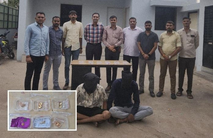 અમદાવાદ: ખેતરોમાં ઊંઘતા ખેડૂતોના કાન કાપી લૂંટ ચલાવતી ગેંગનો પર્દાફાશ, ગ્રામ્ય LCBએ બે શખસ ઝડપ્યા