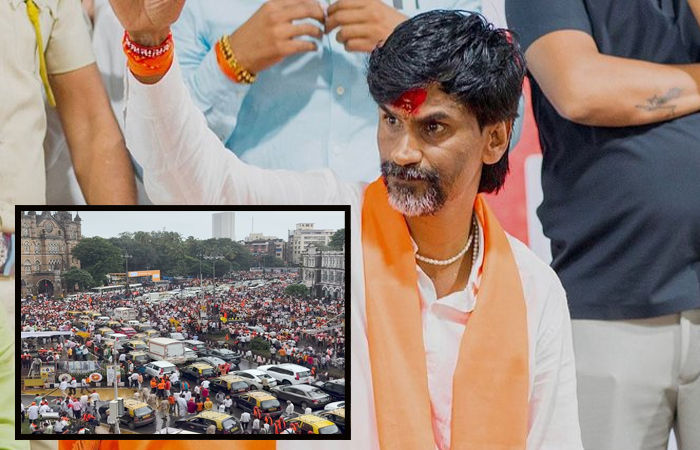 મરાઠા આંદોલનકારીઓએ મુંબઈને બાનમાં લીધું! અનેક રસ્તા બંધ થતાં ટ્રાફિક જામની સ્થિતિ
