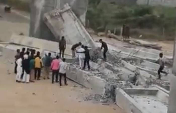 Palanpur bridge collapse: contractor blacklisted by govt