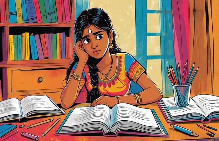 Can't Focus on Studies…!                                  .