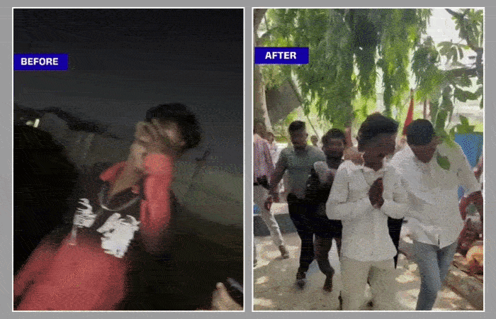 અમદાવાદ: નોબલ નગરમાં એરપોર્ટની દીવાલ નજીક જામી દારૂની મહેફિલ, વીડિયો વાઈરલ થતા બેની ધરપકડ