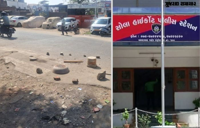 અમદાવાદના ચાણક્યપુરીમાં પ્રેમ પ્રકરણમાં બે રાઉન્ડ ફાયરિંગ, યુવક ઈજાગ્રસ્ત