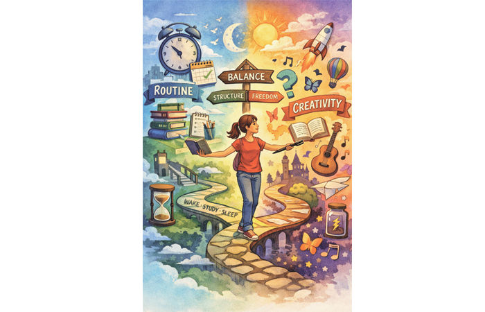 A Teen's Guide to Balancing Routine and Creativity