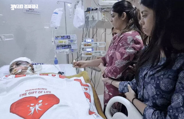 સુરતના બિલ્ડર તુષાર ઘેલાણીનું અંગદાન થાય તે પહેલા જ નિધન, દીકરીના લગ્નની તારીખે જ પિતાની અંતિમયાત્રા