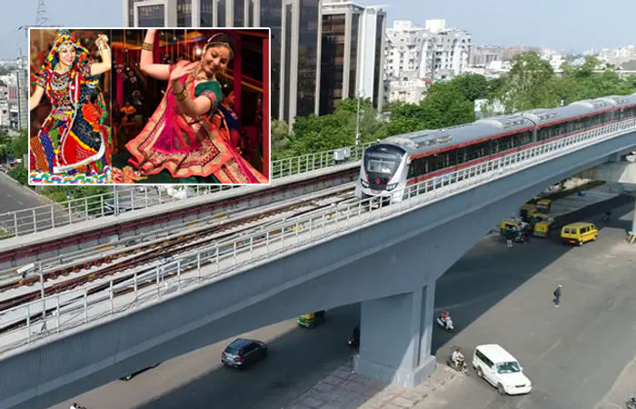 ખેલૈયાઓ માટે રાહતના સમાચાર! નવરાત્રિમાં અમદાવાદમાં મોડી રાત સુધી દોડશે મેટ્રો