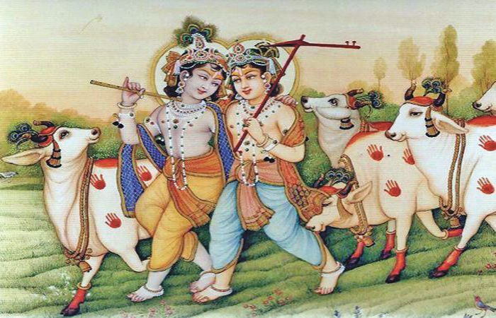 ''કનૈયાને, વ્હાલાં...વ્હાલાં, ગાય-વાછરડાં''
