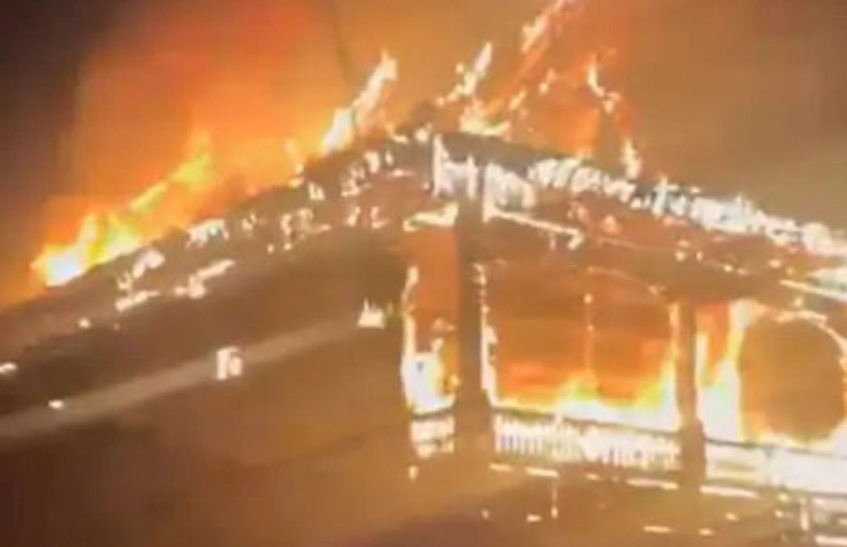 Newly built Nag temple in Shimla gutted in fire ahead of ‘pran pratshita’ ceremony