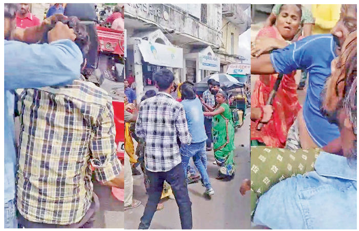 નડિયાદમાં દબાણ હટાવવા ગયેલી ટીમ ઉપર વજન કાંટો, પાઈપ વડે હુમલો