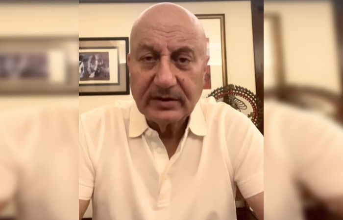 Anupam Kher warns fans about fake video circulating under his name on Telegram