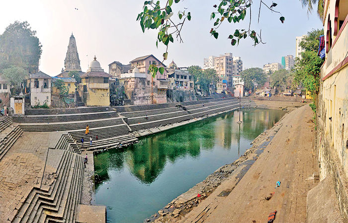 તળાવ બાણગંગા કથરોટમાં ગંગા