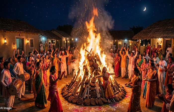 હોલિકા દહન 2026: હોળીની પરિક્રમા 3 વાર કરવી કે 7 વાર? જાણો 5 મહત્ત્વના નિયમ