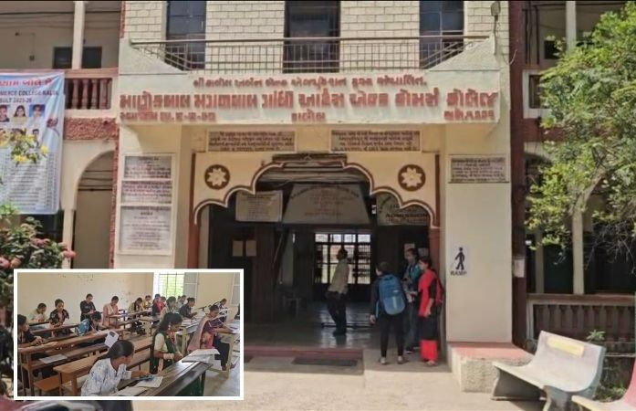 પંચમહાલ: ગુરુ ગોવિંદ યુનિવર્સિટીનો છબરડો, બી.કોમ સેમ-4ના પેપરમાં સેમ-2ના પ્રશ્નો પૂછાયા!