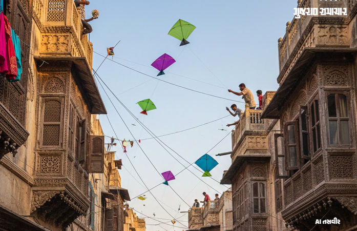 પતંગ રસિયા ખુશખુશાલ: ઉત્તરાયણના બંને દિવસ પતંગ ચગાવવા સારો પવન રહેશે, જાણો આગાહી