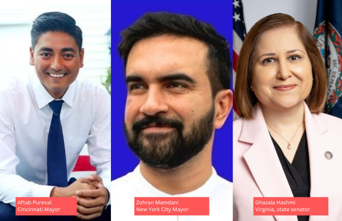 South Asian candidates make history with wins in New York, Virginia, Ohio