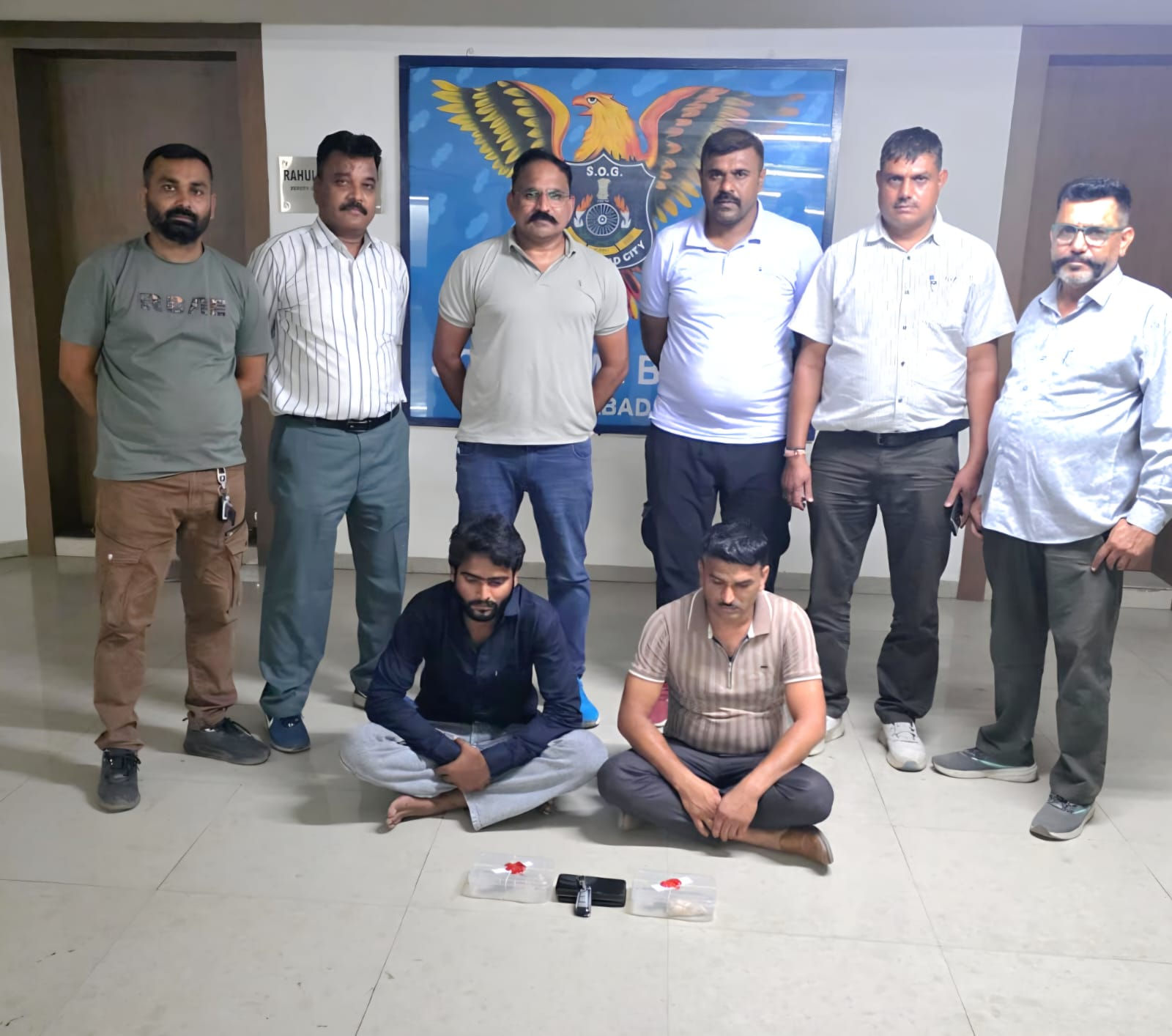 SOG seizes over ₹8 lakh worth of MD drugs, arrests two