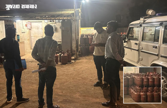 ગોધરા: ગેસની અછત વચ્ચે કાળાબજારીનું નેટવર્ક? એજન્સીમાંથી બિનહિસાબી સિલિન્ડરનો જથ્થો ઝડપાયો