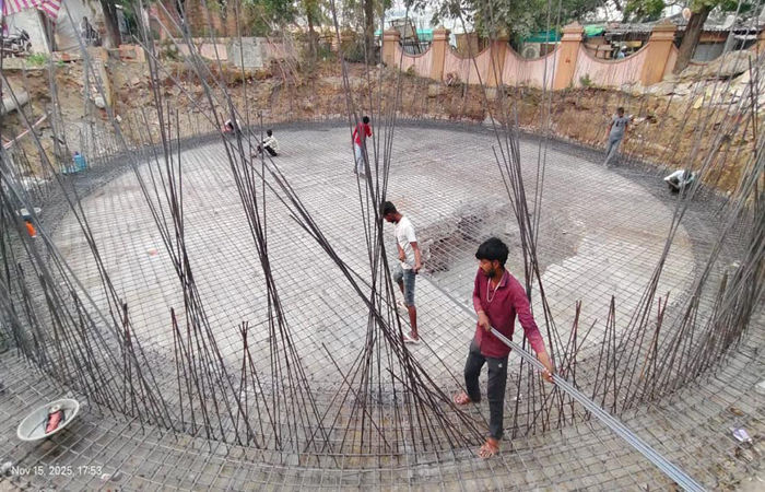 ધ્રાંગધ્રા શહેરમાં પાણીની લાઈનની ધીમી કામગીરી વિતરણ ખોરવાયું