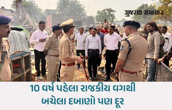 ઈસનપુર ડિમોલિશનઃ 925 દબાણો દૂર કર્યા બાદ પોલીસ કમિશ્નરે ઘટના સ્થળે જઈને કરી સમીક્ષા