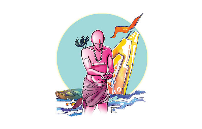 કાગદૂત દ્વારા પૂર્વજપ્રીતિ                            .