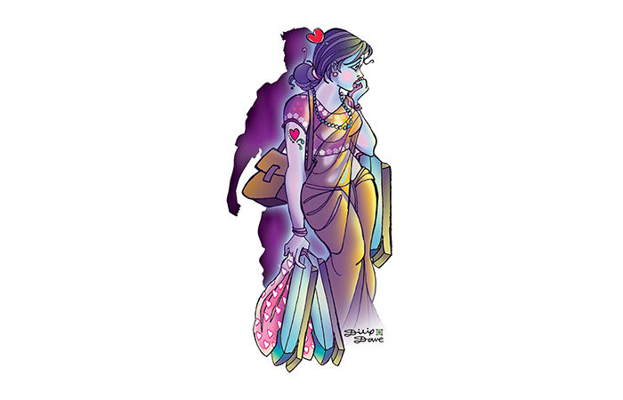 પત્ની પિયરમાં, યુવતી ઘરમાં . પત્ની પિયરમાં, યુવતી ઘરમાં .