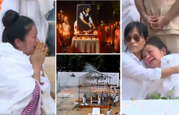 VIDEO: ઝુબિન ગર્ગ પંચમહાભૂતમાં વિલીન, અંતિમ સંસ્કાર સમયે ફેવરિટ ગીત વગાડી અપાઈ શ્રદ્ધાંજલિ