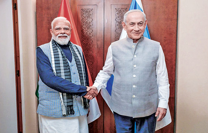 ભારત-ઇઝરાયેલ વચ્ચે AI, ડિફેન્સના 17 કરારો
