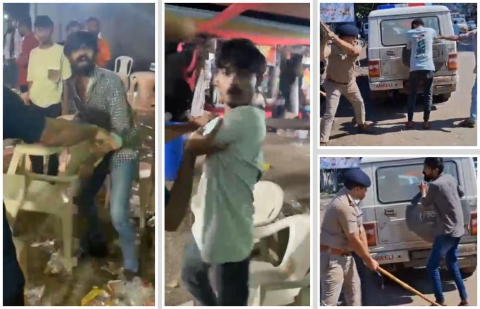 VIDEO: ધારી પોલીસે અસામાજિક તત્ત્વોને પાઠ ભણાવ્યો, કોઇએ બિરદાવ્યા તો કોઇએ ટીકા કરી