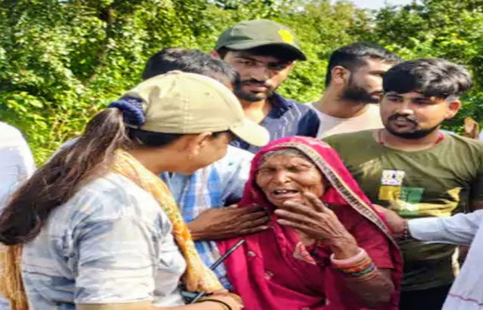 સિંહ-દીપડાવાળાં ઘોર જંગલમાં ભૂલા પડેલાં વૃધ્ધા 3 દિવસે હેમખેમ મળ્યા