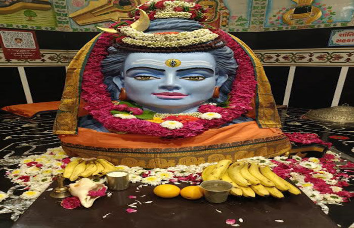 માંડલ મૃત્યુંજય મહાદેવજીને પ્રથમ શ્રાવણિયા સોમવારે દુર્લભ શૃંગાર
