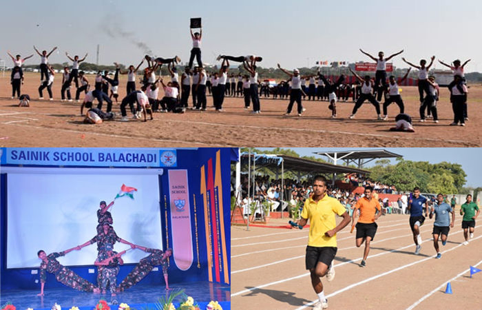 બાલાચડી સૈનિક સ્કૂલમાં એથ્લેટિક ઈવેન્ટમાં જામ્યો જુસ્સાદાર રોમાંચ