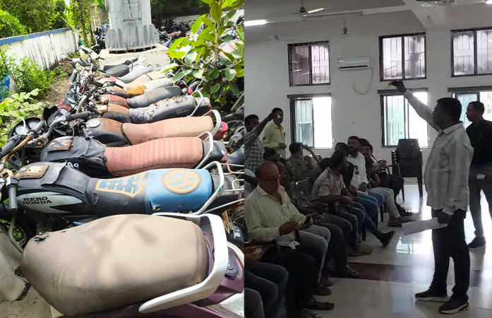 જામનગરના પોલીસ સ્ટેશનોમાં ભંગાર થઈ ગયેલા વાહનોની હરાજી કરાઈ, રૂ. 50.55 લાખની આવક થઈ