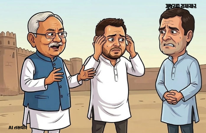 બિહારમાં રાજ્યસભાની 5 બેઠકો પર NDAની જીત, વિપક્ષના 4 ધારાસભ્યોએ મતદાન ન કર્યું