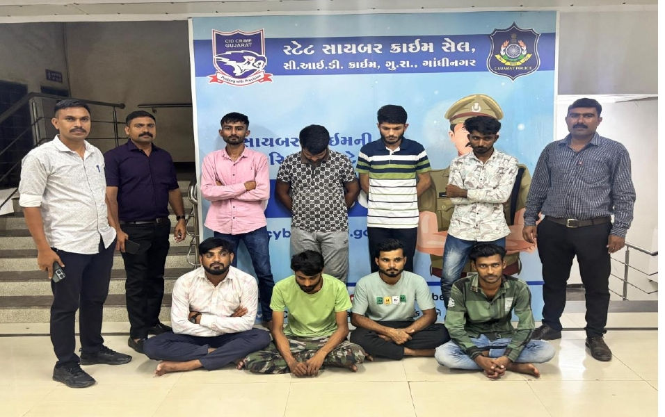 ૧૯ કરોડના ડીજીટલ એરેસ્ટ કેસમાં વધુ આઠ આરોપીઓને ઝડપી લેવાયા