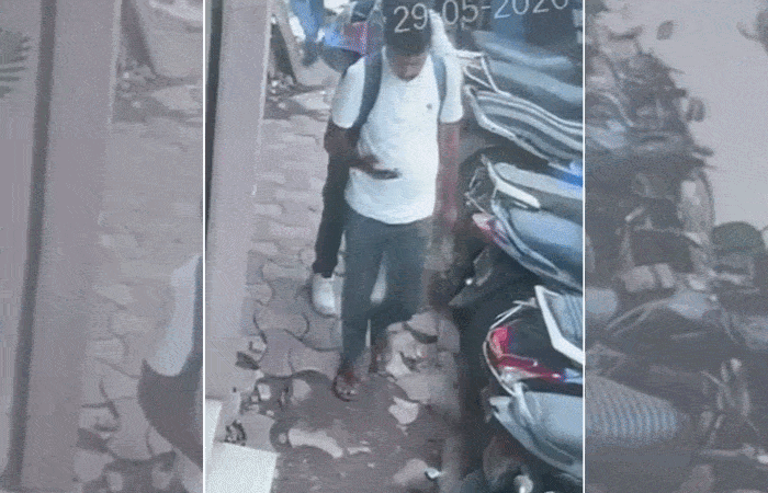 CCTV: અમદાવાદમાં મોબાઇલમાં વ્યસ્ત કર્મચારીની બેગમાંથી નોટોના બંડલ સેરવી ગઠિયો ફરાર! ચોંકાવનારો વીડિયો