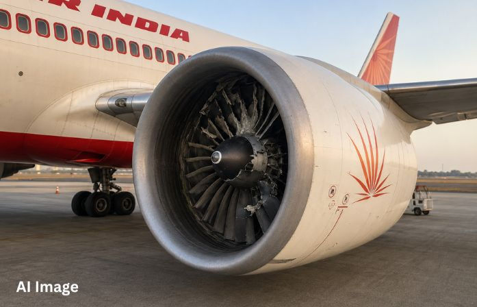 Bird strike forces Air India flight to make emergency landing at Rajkot airport, all 124 passengers safe