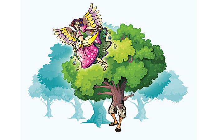 દોડતું ઝાડ                                      .