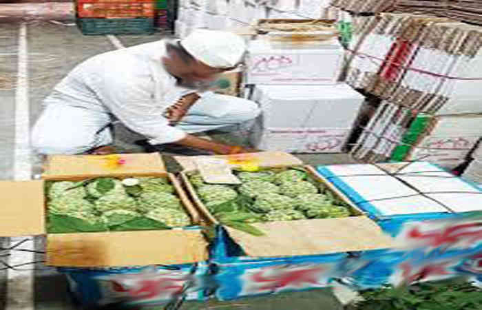 ફળ બજારમાં સીતાફળનો માલ વધ્યો, ભાવમાં ઘટાડો