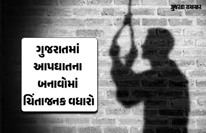 ગુજરાતમાં દરરોજ 25 લોકોની આત્મહત્યા; પ્રેમસંબંધ, આર્થિક સંકટ અને તણાવ મુખ્ય કારણ