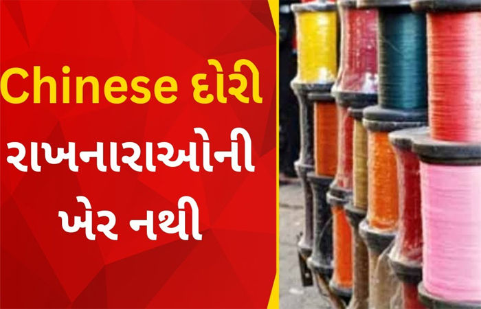 વડતાલમાં રૂા. 3.89 લાખની ચાઈનીઝ દોરી સાથે યુવક ઝડપાયો