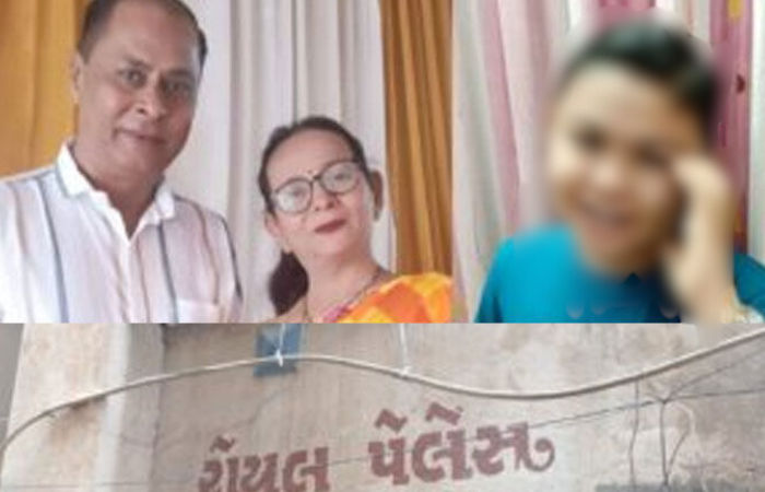 Three of Morbi family hang selves; note does not hold anyone responsible