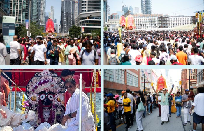 કેનેડાના માર્ગો પર ગૂંજ્યો જય જગન્નાથનો નાદ! વીક એન્ડ પર રથયાત્રામાં જોડાયા 20000થી વધુ ભક્તો