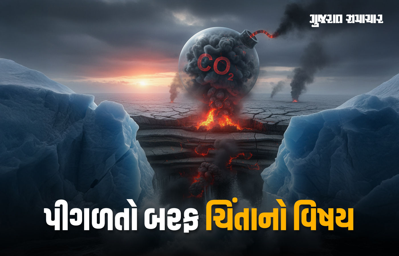 એન્ટાર્કટિકાનો પીગળતો બરફ કાર્બન બોમ્બને જીવંત કરી શકે, અભ્યાસમાં ચોંકાવનારો દાવો