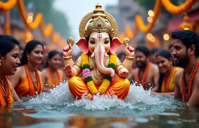 ગણેશ વિસર્જનના મુહૂર્ત અને વિધિ, મોટા ભાગના લોકો આ નિયમમાં કરે છે ભૂલ
