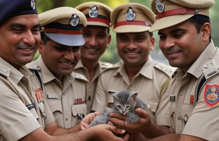 વિચિત્ર ઘટના: આગ્રામાં બિલાડીની સંભાળ માટે 4 હોમગાર્ડ કરાયા તૈનાત, સોશિયલ મીડિયામાં વીડિયો વાયરલ