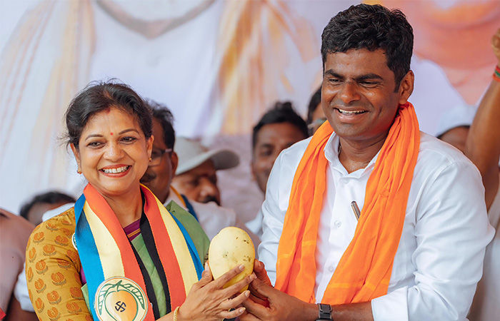 તમિલનાડુ BJP માં ભંગાણ! અન્નામલાઈ બાદ પ્રદેશ ઉપાધ્યક્ષ અને સચિવે આપ્યા રાજીનામા