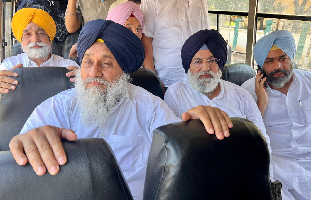Akali Dal chief Sukhbir Badal, party leaders detained by Punjab Police