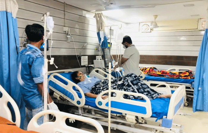 હિમતનગરથી આવેલા એક વ્યક્તિનો રિપોર્ટ પોઝિટિવ આવતા તંત્રમાં દોડધામ