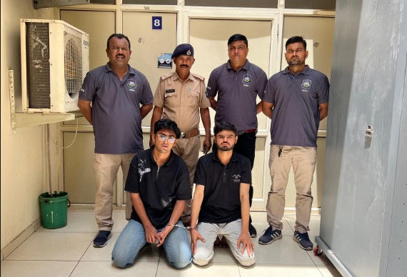 Two youth arrested with 4.64 grams of mephedrone worth ₹46,400 from Shahpur