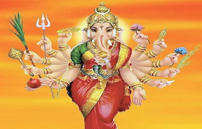 દુંદાળા ગણપતિના બદલે પાતળી કમરવાળી ગણેશિનીની આરાધના